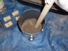 Ram up a 2" layer of Refractory Mix in Furnace for the Base