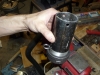View of the finished Pipe Nipple Crucible